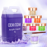 Monomère liquide acrylique EMA pour système de poudre acrylique pour ongles, marque privée