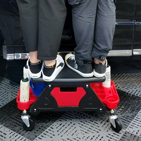 Nouvelle T-711A voiture détaillant tabouret chaise Mobile siège roulant Creeper microfibre plastique mécanique détaillants voiture nettoyage soins