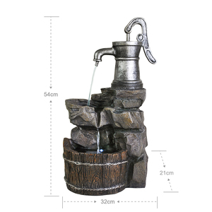 Fontaine d'eau extérieure en polyrésine - Product Image 5