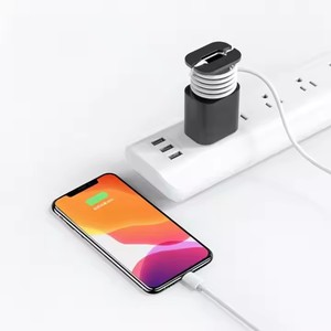 Organisateur de câble de données 2 en 1 <span class=keywords><strong>Enrouleur</strong></span> de cordon de charge <span class=keywords><strong>Chargeur</strong></span> en silicone Housse de protection pour <span class=keywords><strong>iPhone</strong></span> Adaptateur antichoc Protecteurs - Product Image 2