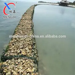 चीन कारखाने 2x1x1m HDG 2.7mm केन्या के लिए gabion जाल पत्थर