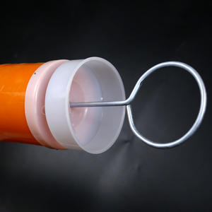 ปั๊มน้ำมันพลาสติก 107 มม. สีขาวสีส้ม ท่อดูดสารเคมีแบบแมนนวลสำหรับใช้ในอุตสาหกรรม - Product Image 2