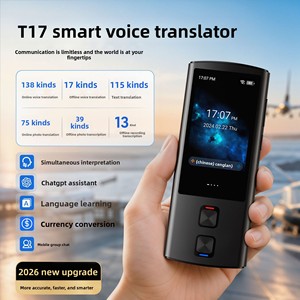 <span class=keywords><strong>Traductor</strong></span> de Voz Inteligente T17, el Más Vendido Transfronterizo, con Wi-Fi, Pantalla Táctil, Traducción Precisa de Fotos sin Conexión, en Árabe - Product Image 2