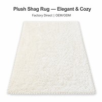 Tapis de chevet en fausse fourrure de mouton, tapis et carpettes de décoration intérieure