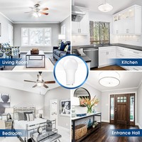 Ampoule LED 12W A19-GU24 Intérieur/Extérieur Dimmable Température de Couleur 2700K-5000K en option Résidentielle Certifiée