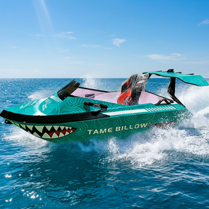 Jet ski portable TAME BILLOW en fibre de verre, 15 kW, 55 km/h, kart aquatique, 120 kg, garantie 1 an - Product Image 5