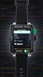 Deauther32 Watch MINI-5G WLAN-Sicherheitstester Geek Watch X10 - Product Image 3