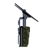 Caméra de chasse 4G LTE 2.7K avec écran LCD couleur 2.0, panneau solaire, déclenchement rapide 0.4S, vision nocturne, étanche IP66 pour extérieur