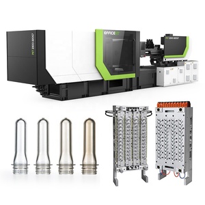 Machine électrique de moulage par injection de plastique 48 cavités pour l'usine d'eau produisant des préformes en PET - Product Image 1