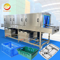 ORME Machine de lavage pour paniers, caisses, plateaux et palettes en plastique