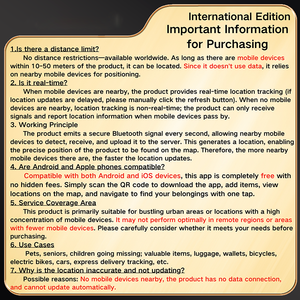 Localizador Antipérdida BT Versión Internacional - Mini Localizador Portátil para Mascotas y Llaves - Product Image 3