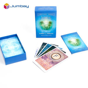 مخصص الأصلي طباعة شعار اللون أوراكل مذهلة مختلفة بطاقة العد التعبئة والتغليف الكلمات التارو سطح السفينة بطاقات الألعاب - Product Image 5