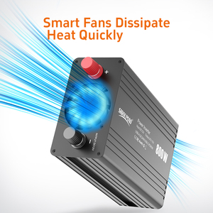 Biến tần ô tô sóng sin biến đổi SHiOUMAO 500W 800W 1000W 1500W 12V, chuyển đổi nguồn 12V DC sang 110V 220V AC cho xe RV, xe tải - Product Image 4