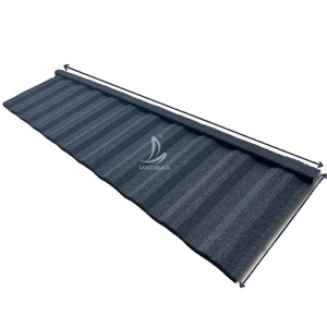 Precios de Techos Metálicos Galvanizados de Alta Calidad con Recubrimiento de Piedra de Color para Sierra Leona - Product Image 1