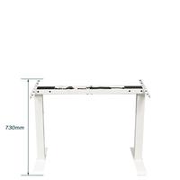 Bureau debout électrique réglable en hauteur de conception moderne Ofitech/ES6 fabriqué en Chine pour usage informatique, en acier