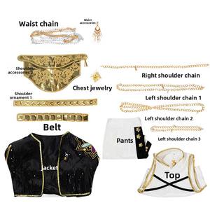 Costume de chasseur de démons K-Pop pour enfants, jupe Zoey & Rumi & Mila, polyester, unisexe, <span class=keywords><strong>kit</strong></span> de cosplay anime - Product Image 6