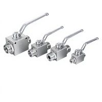 Vanne de régulation de débit minière à petit diamètre en acier inoxydable KBV 316 304, haute pression, pour mine de charbon, hydraulique DN10-DN50, 250 L/min