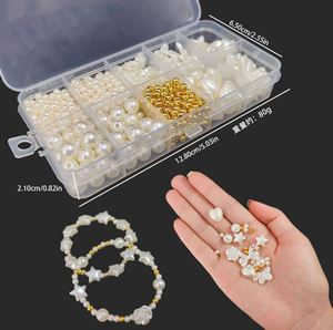 Perles de taille en dentelle française perlée pour mariage, fête, bricolage, perles artificielles - Product Image 1