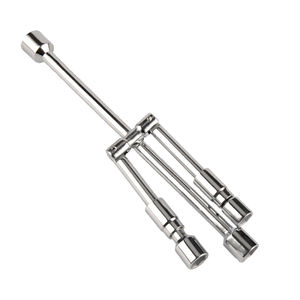 17/19/21/23mm 14 pouces 350mm universel pliant croix manchon voiture pneu clé à ergots - Product Image 1