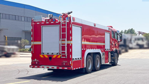 China HOWO 12 Tonnen mit Wassertank Schaum Feuerwehr auto Rettungs wagen Geeignet für die Bekämpfung von Ölfeuern - Product Image 4