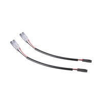 Adaptateur de connecteur Plug & Play pour éclairage de plaque d'immatriculation 2 fils de moto compatible avec Honda X-ADV 750 Forza 750 NSS750 2025 XADV 750