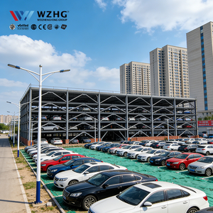 Prefabricated Steel Car Park Facility Parking Building for Developers Earthquake-resistant Customizable bay Configurations - Product Image 1