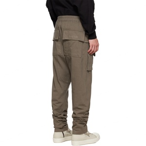 Premium Pockets <b>Jogging</b> Blank Track Men's Stacked <b>Cargo</b> <b>Pants</b> Custom Sweatpants Trousers for Men - Product Image 3