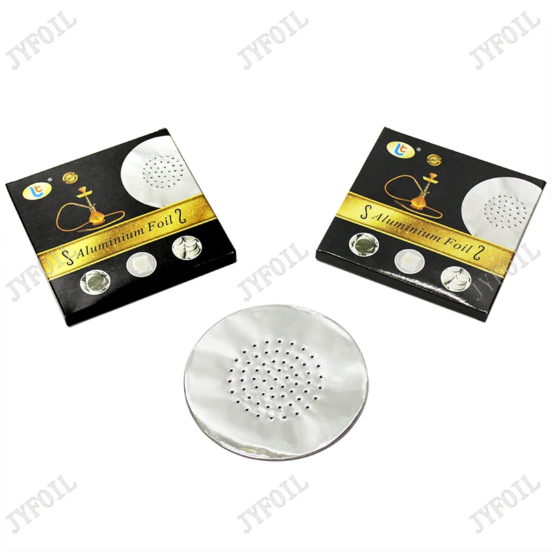 Delicate Smoking Accessories Round Shisha Hookah Bowl Aluminum Foil Paper Sheet Charcoal Tobacco
