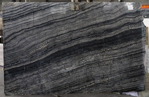 Grandes Losas de Mármol Negro con Vetas de Madera Natural Antigua para Villa con Superficie Pulida, Diseño de Fregadero de Mármol para Interiores - Product Image 4