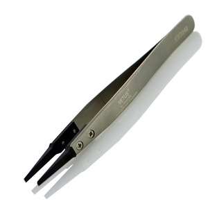 Pinzas Vetus ESD con Punta Plana de Fibra de Carbono Antiestática ESD242 - Product Image 4