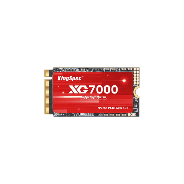 KingSpec High Capacity M.2 Gen 4 2242 Hard Disk 2T M2 PCIe Heat Sink SSD Nvme Ssd 2tb for Gaming