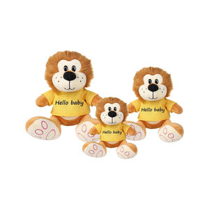 Peluche Personalizado de León de Zoológico de Dibujos Animados, Regalos de Peluche, Juguete de Peluche de León Acogedor con Crin Esponjosa - Product Image 5