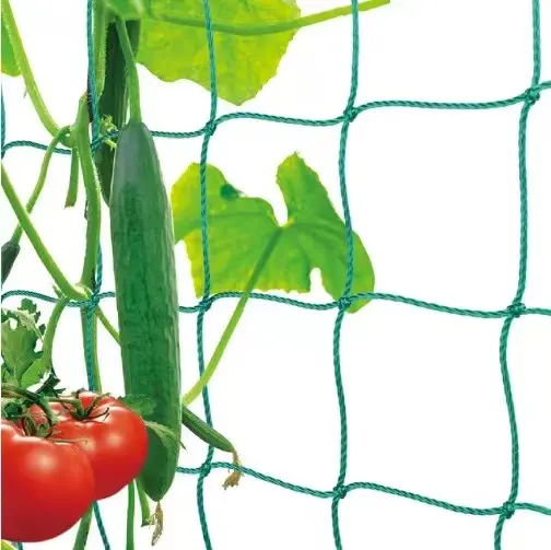 屋外で植物を登るための庭のトレリス、キュウリ、トマト、植物の卸売のためのトレリスネット