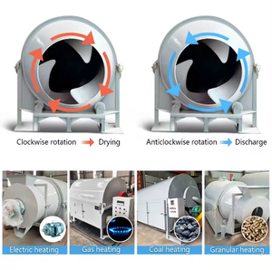Sản xuất máy cho doanh nghiệp nhỏ ý tưởng điện quay trống SINH KHỐI Máy sấy cho gạo ngô - Product Image 4