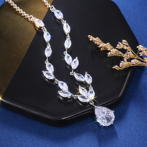 Set di gioielli per donna, collana, orecchini, regalo alla moda - Product Image 5