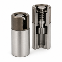 Vanne à clapet pneumatique SUS420, broche d'éjection d'air, vanne d'air de précision pour moule d'injection plastique, décompression sous vide, taille personnalisée