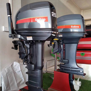 Moteur hors-bord à essence 2/4 temps 25 CV à démarrage manuel pour bateau, arbre long/court, certifié CE pour la navigation - Product Image 1