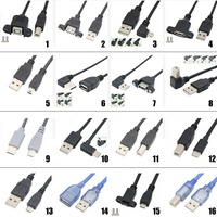 Kabel Ekstensi USB 3.0 AM ke AF Industri Kustom, Berlapis Kepang, Tembaga Murni, 5Gbps, Kabel Data PVC untuk Laptop, Printer, Hard Drive