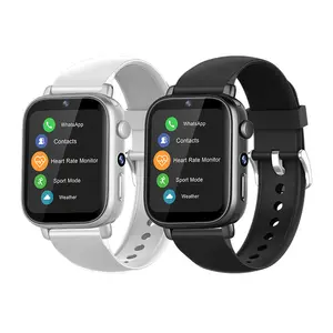 1,9 Zoll Touch WiFi GPS Körper temperatur Android 4G SIM Smart Watch Telefon 2023