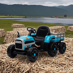 <span class=keywords><strong>Trattore</strong></span> Elettrico a Batteria 12V per Bambini con 6 Ruote, Musica e Allarme Batteria Scarica, in Plastica, Unisex - Product Image 5