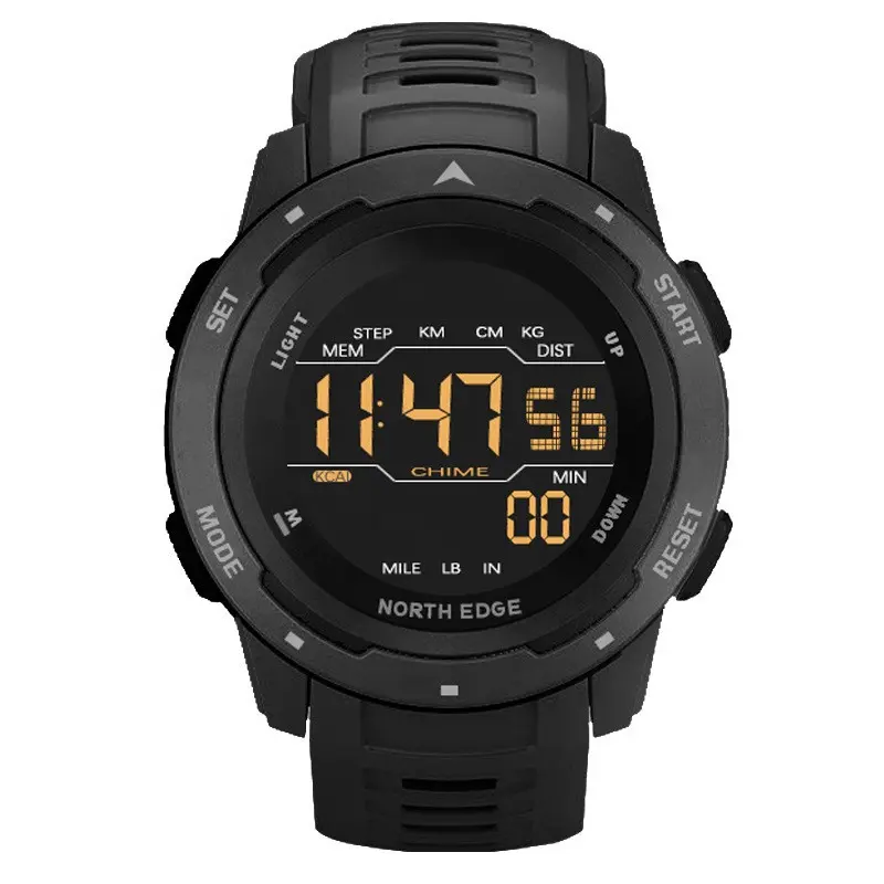 Hot Sale Famous Brand North Edge Multiple Functions Waterproof Electronic Students Sport Digital Wrist Watch
