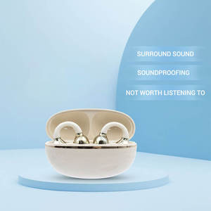 FACTORY GQ-13 OWS <b>Clip</b>-on Electroplated Appearance True Wireless Earphones LED Power Display ENC Noise Cancellation IPX4 - Product Image 2