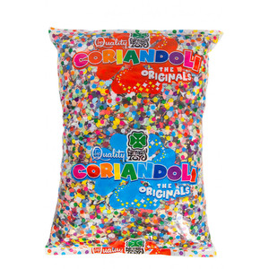 Sacchetto di Coriandoli Multicolore 400GR - Product Image 1
