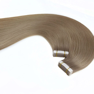 Toprique 22 inch băng đen 100% Trung Quốc Trinh Remy mượt thẳng đôi rút ra cho màu sắc ánh sáng phần mở rộng tóc người - Product Image 4