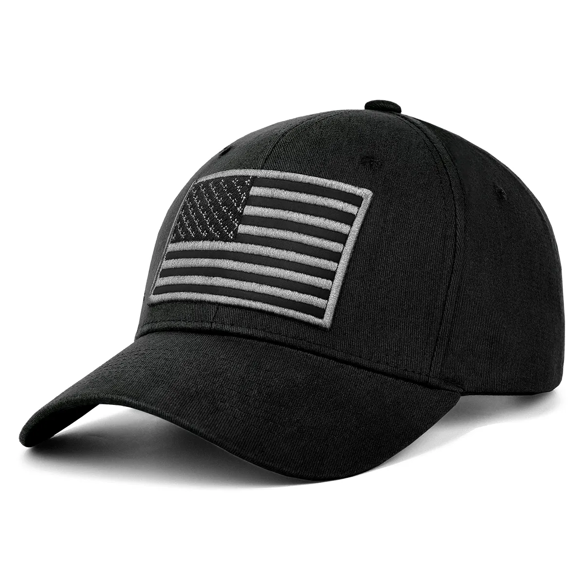 Profil bas USA camionneur coton chapeau drapeau américain casquette de Baseball pour hommes femmes patriotique réglable plaine papa chapeau