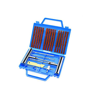 Kit de réparation de pneu d'urgence Portable outil à main voiture <span class=keywords><strong>moto</strong></span> chaîne Tubeless Patch facile à utiliser prise de réparation - Product Image 4