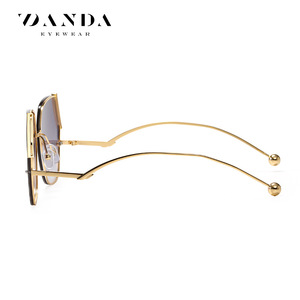 Gafas de Sol DANDA Sin Montura JS8565 Rectangulares UV400, Gafas de Sol de Moda para Mujer - Product Image 4