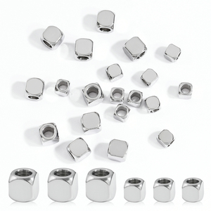 Бусины из нержавеющей стали с лазерной гравировкой - Product Image 2