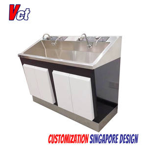 อ่างล้างมือสเตนเลสฆ่าเชื้อ INOX สำหรับโรงแรมและร้านอาหารเครื่องใช้ในห้องปฏิบัติการและโรงพยาบาล - Product Image 2