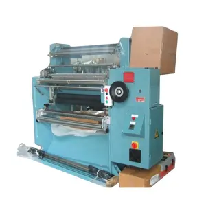 Mesin Crochet elastis kecepatan tinggi 762/B3 mesin sabuk elastis biru untuk pakaian mesin untuk mencetak pada pita elastis Warper